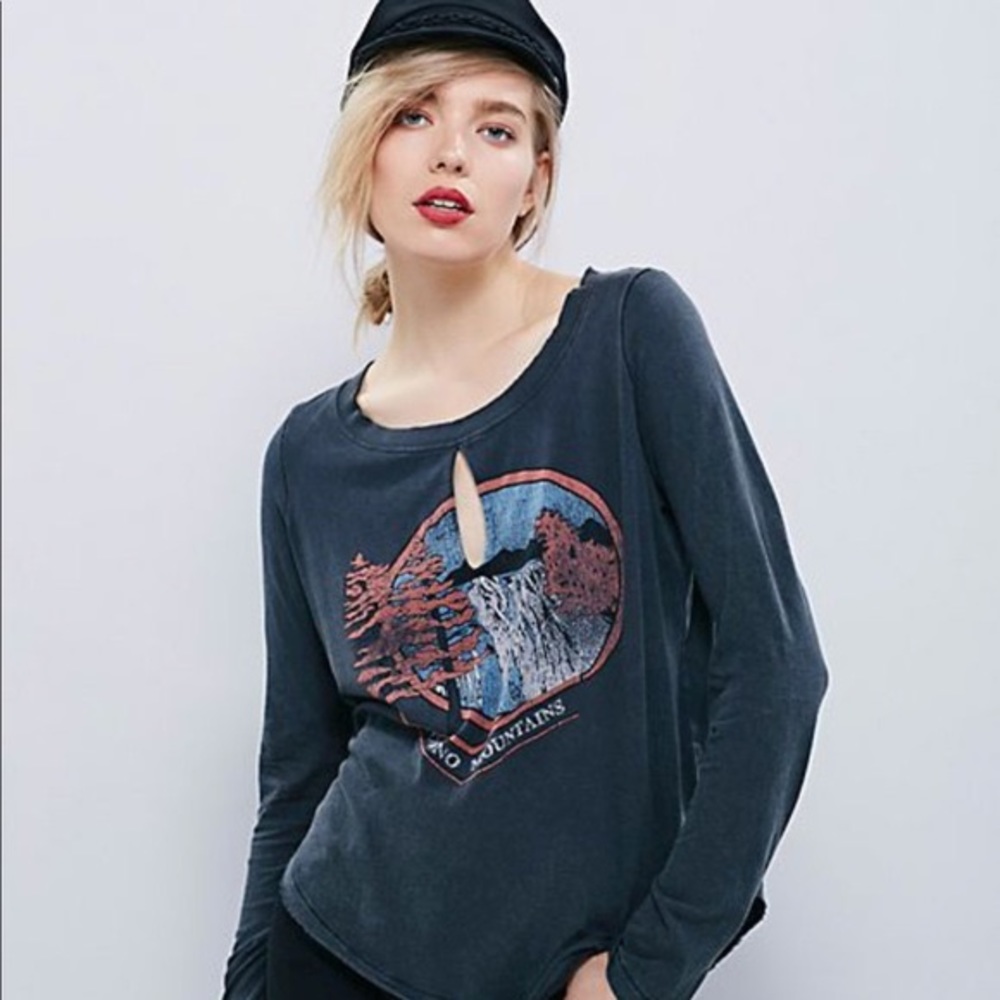 Free People Long Sleeve Shirt